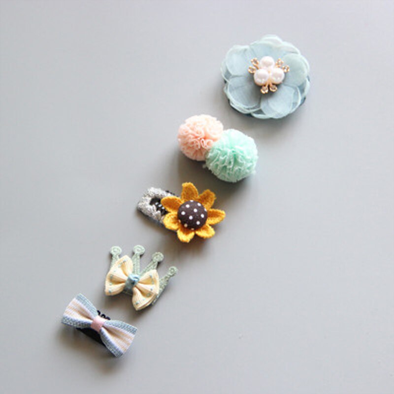 Toddler Hair Clips Set (5Pcs)